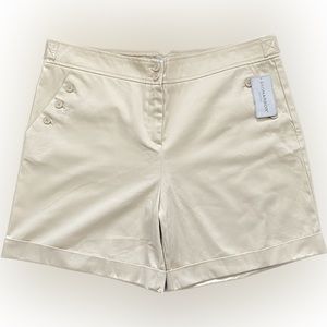 Sag Harbor Cotton Blend Shorts - Size 16 - NWT